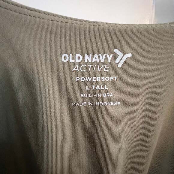 Old Navy PowerSoft Sleeveless Square Neck Active Dress Built-In Bra - Picture 3 of 5